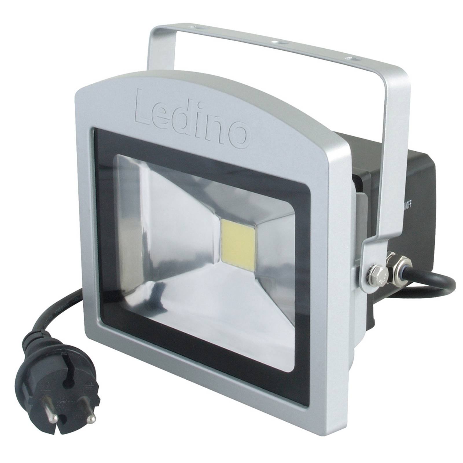 LED-Strahler Benrath, Anti-Panik-Leuchte mit Akku von Ledino