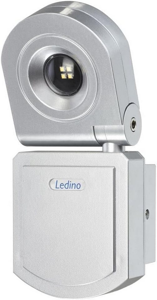 Ledino LED Außen-Stehlampe LEDINO LED Strahler 10W, warmweiß, Drehender Kopf, Energiesparend von Ledino