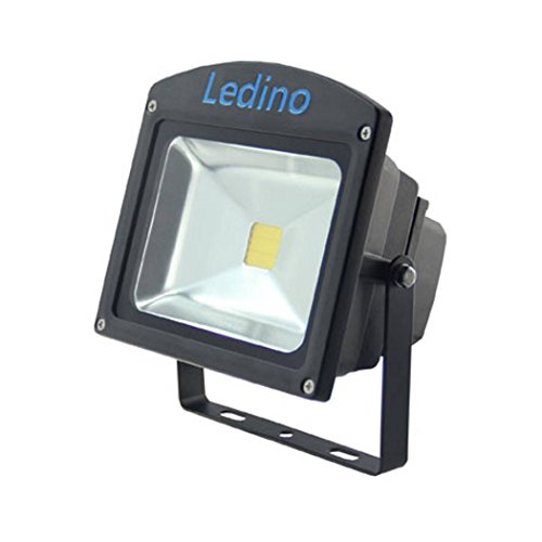 Ledino LED-Flutlichtstrahler in Schwarz mit Epistar LEDs, 20 W, kaltweiß von Ledino
