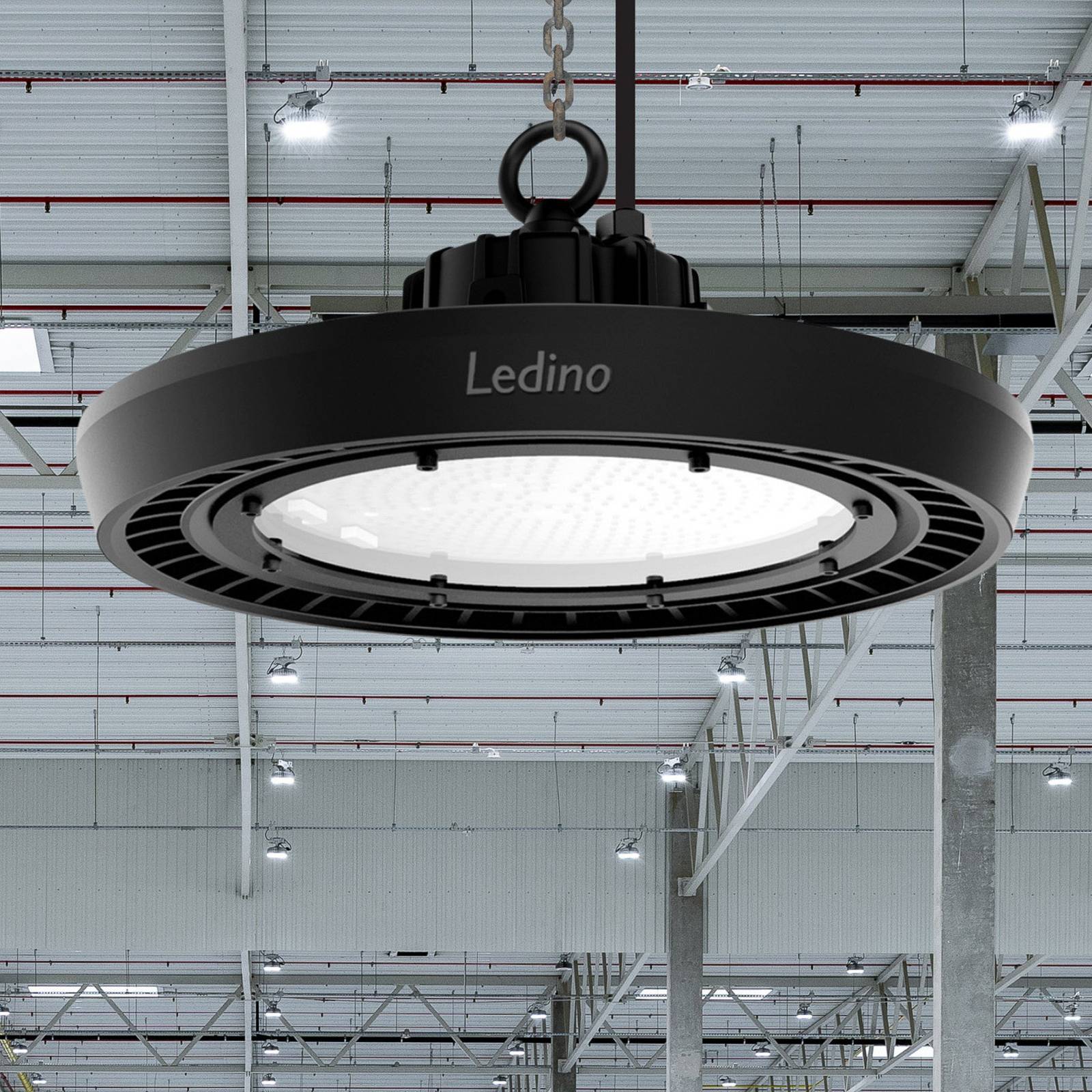 LED-Hallenstrahler Wangen 6.500K 100W 13.000lm LED-Hallenstrahler Wangen 6.500K 100W 13.000lm von Ledino
