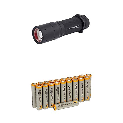 LED Lenser TT mit Amazon Basics Batterien von Ledlenser