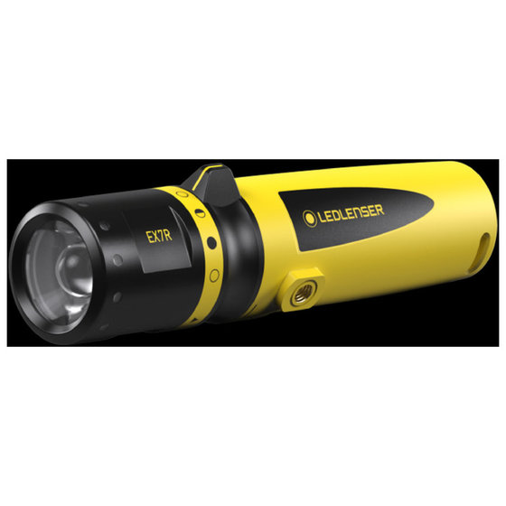 LEDLENSER - EX7R Wiederaufladbare EX-Taschenlampe für die höchsten Gas- und Staub-Gruppen (IIC/IIIC) von Ledlenser