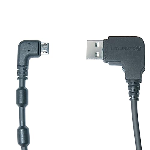 Ledlenser 413 USB-Kabel für H7R.2 und H14R.2, Schwarz von Ledlenser