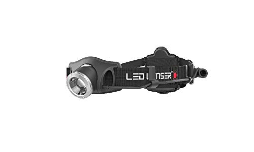 Ledlenser H7.2 LED Stirnlampe, fokussierbar, mit Batterie betrieben, 250 Lumen, 160 Meter Leuchtweite, 30 Stunden Leuchtdauer, inkl. Batteriesatz, Transportsperre von Ledlenser