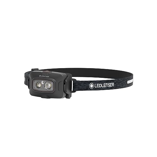 Ledlenser HF4R Signature Stirnlampe Led wiederaufladbar | LED Kopflampe 600 Lumen | Adventure Headlights mit RGB Licht | Outdoor Stirnleuchte | Headlamp | wasserdichte Kopftaschenlampe IP68 von Ledlenser