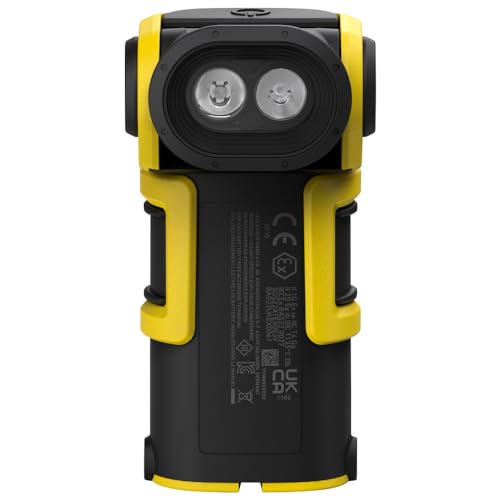 Ledlenser LED-Handlampe EXC6R ATEX, mit Ladegerät 502406 (Leuchte Taschenlampe Taschenleuchte) Schutzart: IP68/Ex-Schutz: ATEX/Ex-Schutz Staub: Ex ib IIIC T135°C Db/Ex-Schutz Gas: Ex ia IIC T4 Ga von Ledlenser