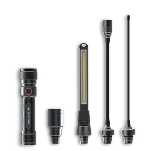 Ledlenser Workers Friend 4 in 1 Led Taschenlampe | flashlight led aufladbar 280 Lumen | Survival Ausrüstung | taktische Lampe hell | Militär Ausrüstung gadget | Akku aufladbar | Outdoor Lampen von Ledlenser