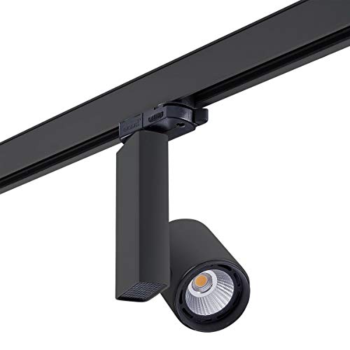 LEDS·C4 Proyector mach3 Mini 10.7w Blanco cálido - 3000k CRI 80 on-Off Negro 1093lm von LEDS·C4