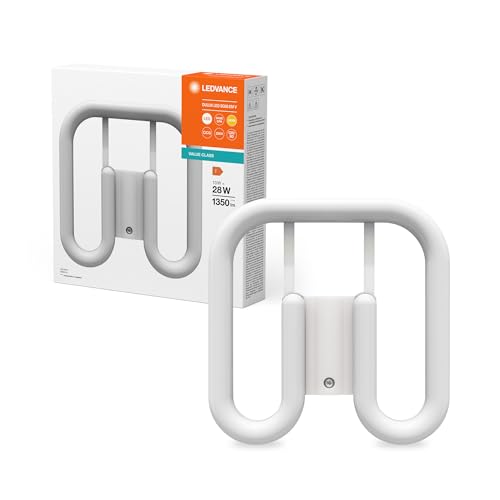 LEDVANCE DULUX LED SQ28 EM & AC MAINS V 13W 830 GR8, White LEDVANCE DULUX LED SQ28 EM & AC MAINS V 13W 830 GR8, White von LEDVANCE