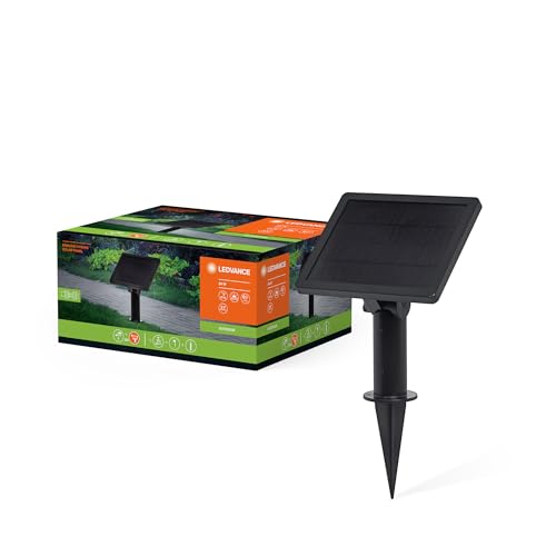 Ledvance ENDURA HYBRID Solar-Panel, Hybridleuchten-Komponenten, schwarz, Kunststoff, IP67 Schutzklasse, Solar- & Stromnetzbetrieb, vielseitige Anwendungsbereiche, einfache Installation von Ledvance