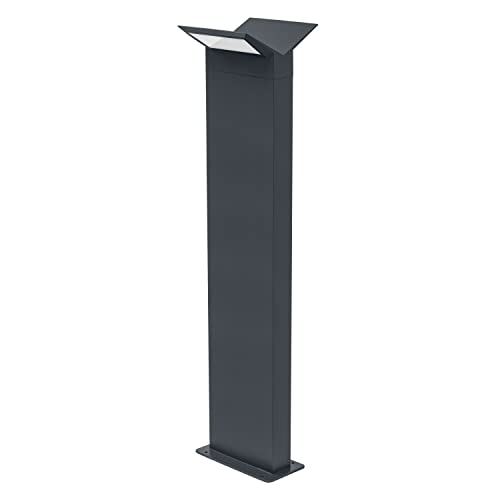 LEDVANCE ENDURA STYLE BAT 80cm - moderne Außenleuchte, mit Aluminium-Gehäuse, LED Wandleuchte, 9,5W, 3000K warmweiß, 580 Lumen, RAL 7016 dunkelgrau, Außenlampe in Flügelform von LEDVANCE