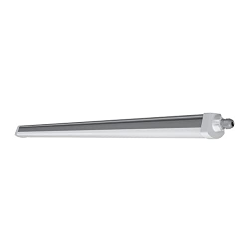 LEDVANCE Feuchtraumleuchte LED: für Decke/Wand, DAMP PROOF COMPACT IP66, 31 W, 220…240 V, Ausstrahlungswinkel: 120, Warm White, 3000 K, Gehäusematerial: Polycarbonat (PC), IP66, 1-er-Pack von LEDVANCE