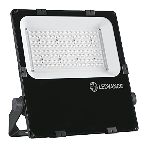 LEDVANCE Fluter LED: für Wand/Mast/Boden/Decke, FLOODLIGHT PERFORMANCE ASYM 45x140, 100 W, 220…240 V, Cool White, 4000 K, Gehäusematerial: Aluminium, IP66, 1-er-Pack von Ledvance