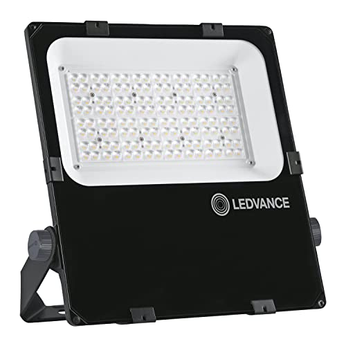 LEDVANCE Fluter LED: für Wand/Mast/Boden/Decke, FLOODLIGHT PERFORMANCE ASYM 45x140, 100 W, 220…240 V, Warm White, 3000 K, Gehäusematerial: Aluminium, IP66, 1-er-Pack von Ledvance