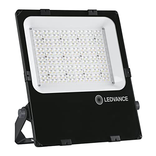 LEDVANCE Fluter LED: für Wand/Mast/Boden/Decke, FLOODLIGHT PERFORMANCE ASYM 45x140, 150 W, 220…240 V, Cool White, 4000 K, Gehäusematerial: Aluminium, IP66, 1-er-Pack von Ledvance