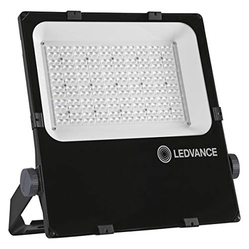 LEDVANCE Fluter LED: für Wand/Mast/Boden/Decke, FLOODLIGHT PERFORMANCE ASYM 45x140, 200 W, 220…240 V, Warm White, 3000 K, Gehäusematerial: Aluminium, IP66, 1-er-Pack von Ledvance