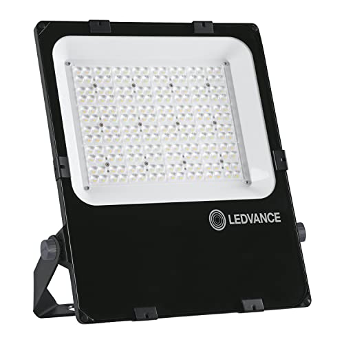 LEDVANCE Fluter LED: für Wand/Mast/Boden/Decke, FLOODLIGHT PERFORMANCE ASYM 55x110, 150 W, 220…240 V, Cool White, 4000 K, Gehäusematerial: Aluminium, IP66, 1-er-Pack von Ledvance