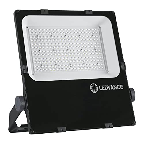 LEDVANCE Fluter LED: für Wand/Mast/Boden/Decke, FLOODLIGHT PERFORMANCE SYM R30, 200 W, 220…240 V, Ausstrahlungswinkel: 30, Cool White, 4000 K, Gehäusematerial: Aluminium, IP66, 1-er-Pack von Ledvance