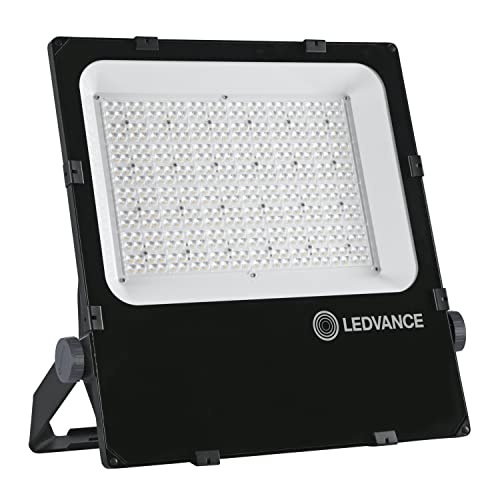 LEDVANCE Fluter LED: für Wand/Mast/Boden/Decke, FLOODLIGHT PERFORMANCE SYM R30, 290 W, 220…240 V, Ausstrahlungswinkel: 30, Warm White, 3000 K, Gehäusematerial: Aluminium, IP66, 1-er-Pack von Ledvance