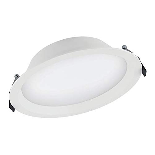 Ledvance LED Downlight Alu DN200 25W 2250lm 100D - 830 Warmweiß | 215mm - IP44 - Dali Dimmbar von Ledvance