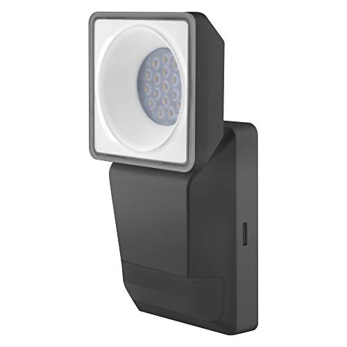 Ledvance LED-Scheinwerfer Endura Spot Schwarz 8W 750lm 50D - 840 Kaltweiß | IP55 - Bewegungs- und Lichtsensor - Symmetrisch von Ledvance