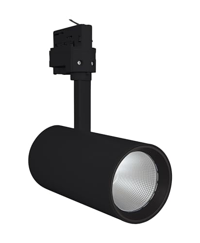 LEDVANCE LED Stromschienen-Spotlight | Leuchte für Innenanwendungen | Warmweiß | 85,0 mm x 267,0 mm | TRACKLIGHT SPOT D85 35W Black von Ledvance