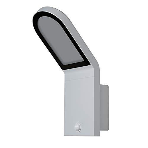 LEDVANCE LED Wand- und Deckenleuchte, Leuchte für Außenanwendungen, integrierter Bewegungssensor, Tag-Nacht-Sensor, Warmweiß, 168,0 mm x 100,0 mm x 273,0 mm, ENDURA STYLE WALL von Ledvance