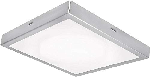 LEDVANCE LED Wand- und Deckenleuchte, Leuchte für Innenanwendungen, Kaltweiß, 220,0 mm x 220,0 mm x 55,0 mm, Lunive Vela von Ledvance