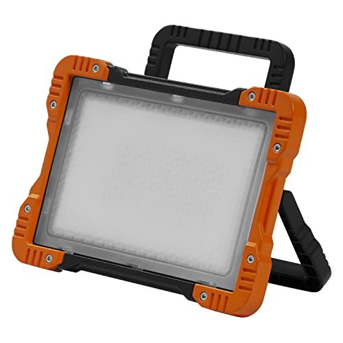 LEDVANCE LED Worklight Panel – schwenkbare Arbeitsleuchte mit LED Strahler für Innen, Baustrahler 50 W, 4500 Lumen, 25.000 Std. Lebensdauer , inklusive 2m Stromkabel und AC-Netzanschluss von Ledvance