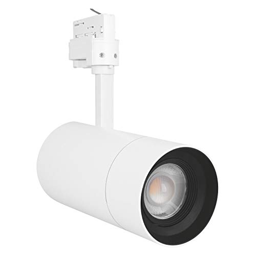 LEDVANCE Leuchte: für Montageschiene, TRACKLIGHT SPOT ZOOM DIM, 25 W, 100…240 V, Warm White, 3000 K, Gehäusematerial: Aluminium, IP20, 1-er-Pack von Ledvance