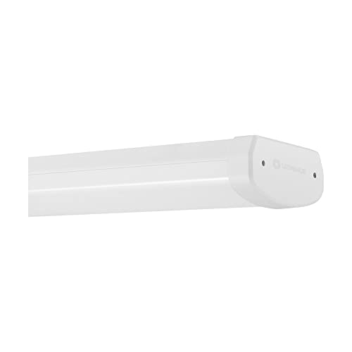 LEDVANCE Lichtband-Leuchte LED: für Decke, LINEAR SURFACE IP44, 43 W, 220…240 V, Ausstrahlungswinkel: 120, Cool White, 4000 K, Gehäusematerial: Edelstahl, IP44, 1-er-Pack von Ledvance