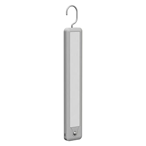 LEDVANCE Mobile LED Leuchte für Innen zum Aufhängen, mit Bewegungsmelder, Warmweiß (3000K), integrierter Akku aufladbar über USB, Linear LED Mobile HANGER USB von LEDVANCE