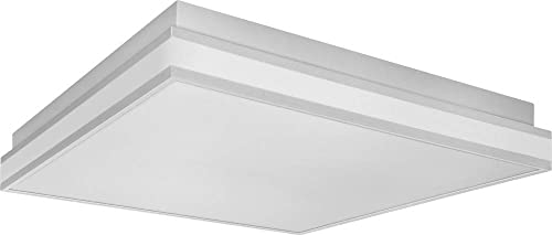 LEDVANCE ORBIS MAGNET SMART+ Wi-Fi 45x45cm, dimmbare LED Deckenleuchte für den Innenbereich, 42W, Farbtemperatur 3000 - 6500K, 4200 Lumen, Design-Lampe mit innovativem Magnetrahmen, grau von Ledvance