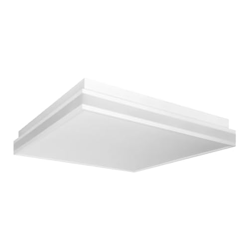 Ledvance ORBIS MAGNET SMART+ Wi-Fi 45x45cm, dimmbare LED Deckenleuchte für den Innenbereich, 42W, Farbtemperatur 3000-6500K, 4200 Lumen, Design-Lampe mit innovativem Magnetrahmen, weiß von Ledvance