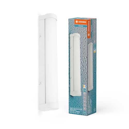 LEDVANCE ORBIS Tube Spiegel-/Wandleuchte mit LED, gefrostetes Glas/weiß, 9W, 900lm, dimmbar, 3000/4000K über Wandschalter einstellbar, 40cm Durchmesser, IP44 Schutz vor Fremdkörpern/Spritzwasser LEDVANCE ORBIS Tube Spiegel-/Wandleuchte mit LED, gefrostetes Glas/weiß, 9W, 900lm, dimmbar, 3000/4000K über Wandschalter einstellbar, 40cm Durchmesser, IP44 Schutz vor Fremdkörpern/Spritzwasser von LEDVANCE