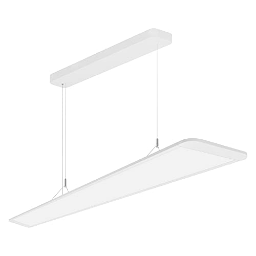 LEDVANCE Panel-Leuchte LED: für Decke, PANEL DIRECT/INDIRECT 1200 UGR19, 36 W, 220…240 V, Ausstrahlungswinkel: 110, Warm White, 3000 K, Gehäusematerial: Aluminium, IP20, 1-er-Pack von LEDVANCE