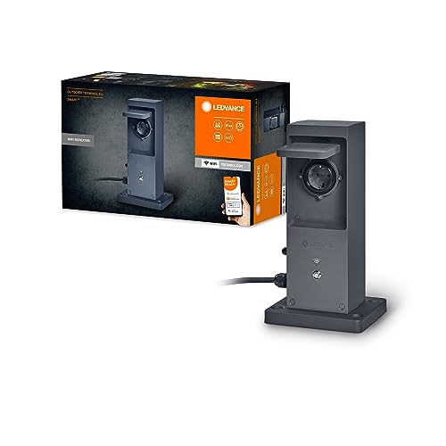 LEDVANCE SMART+ WiFi Outdoor Terminal EU mit integriertem Repeater & 2 Steckdosen, weiß, 230V, erweitert die WLAN-Zone im Freien, Kopplung von drahtlosen Geräten, App-steuerbar, 3 Jahre Garantie, IP44 LEDVANCE SMART+ WiFi Outdoor Terminal EU mit integriertem Repeater & 2 Steckdosen, weiß, 230V, erweitert die WLAN-Zone im Freien, Kopplung von drahtlosen Geräten, App-steuerbar, 3 Jahre Garantie, IP44 von LEDVANCE