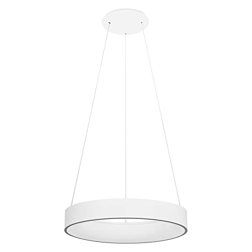 LEDVANCE SUN@HOME CIRCULAR Pendelleuchte, weiß, 18,5W, 500lm, regulierbares Weißlicht (2200K bis 5000K), stufenlos steuerbar, dimmbar, passt das Licht automatisch dem Biorhythmus an, Schutzklasse IP20 von Ledvance