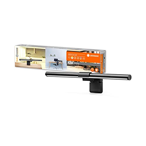 LEDVANCE SUN@HOME LED Monitorlampe schwarz mit WIFI 45cm lang und 9,5cm hoch, 2,5 W, 35 Lm, 2200-5000K, CRI>95, WIFI Monitorleuchte mit Alexa, google oder per App bedienen und Biorhythmusfunktion LEDVANCE SUN@HOME LED Monitorlampe schwarz mit WIFI 45cm lang und 9,5cm hoch, 2,5 W, 35 Lm, 2200-5000K, CRI>95, WIFI Monitorleuchte mit Alexa, google oder per App bedienen und Biorhythmusfunktion von LEDVANCE