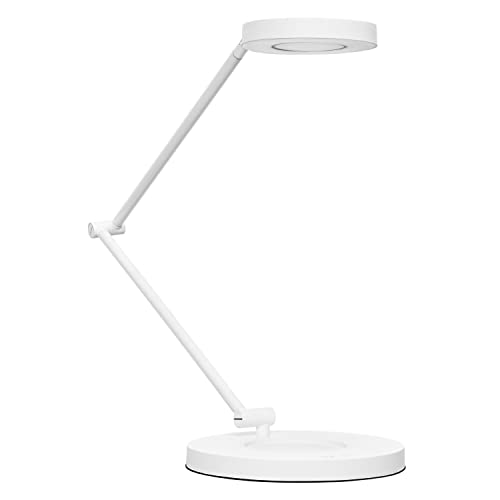 LEDVANCE SUN@HOME LED Schreibtischlampe weiß mit WIFI 22cm breit und 54cm hoch, 15W, 600 Lm, 2200-5000K, CRI>95, SUNHOME Standlicht WIFI Monitorleuchte mit Alexa, google oder per App steuerbar von Ledvance