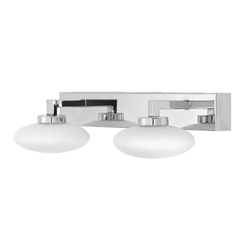 LEDVANCE Smart LED Badezimmerlampe chrome, 12W, 1000LM, 3000-6500K, 34cm, IP44, Orbis Elypse Wandleuchte, Badezimmerleuchte mit Wifi Technologie, dimmbar, steuerbar über App und Sprachassistenten von Ledvance