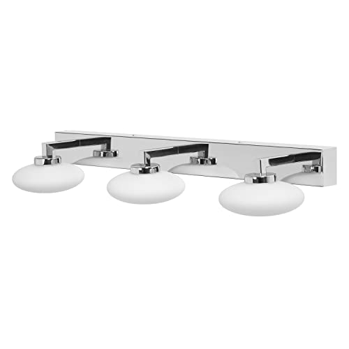 LEDVANCE Smart LED Badezimmerlampe chrome, 18W, 1500LM, 3000-6500K, 56cm, IP44, Orbis Elypse Wandleuchte, Badezimmerleuchte mit Wifi Technologie, dimmbar, steuerbar über App und Sprachassistenten von Ledvance