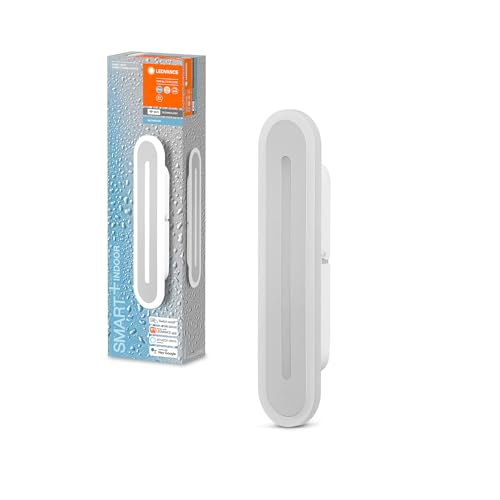 Ledvance Smart LED Badezimmerlampe white, 1200LM, 3000-6500K, 300mm x 70mm, IP44, Orbis Bath Wandleuchte, Badezimmerleuchte mit Wifi Technologie, dimmbar, steuerbar über App und Sprachassistenten von Ledvance