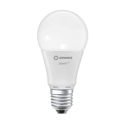 LEDVANCE Smarte LED-Lampe mit WiFi Technologie, Sockel E27, Dimmbar, Lichtfarbe änderbar (2700-6500K), ersetzt Glühlampen mit 100 W, SMART+ WiFi Classic Tunable White, 3er-Pack von Ledvance