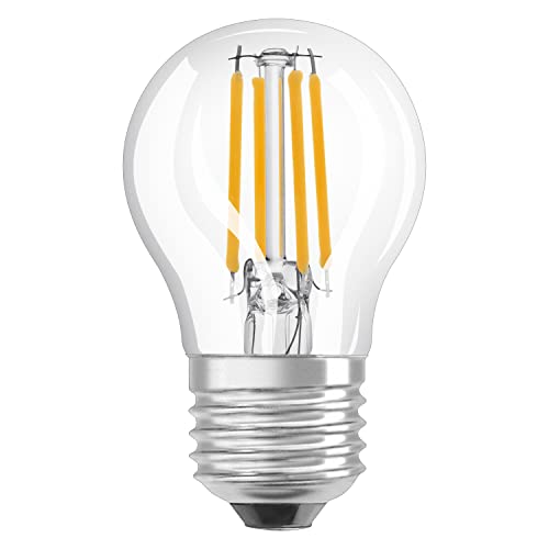 LEDVANCE E27 LED Lampe,Klassische Miniballform mit Glühwendel-Design,Wifi Leuchtmittel mit 4 W (470Lumen)ersetzt 60 W Glühbirne,dimmbar,warmweiß ,kompatibel mit Alexa,google oder App,Lampen im1er-Pack von Ledvance