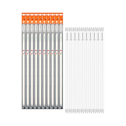 LEDVANCE Smarte LED-Röhre mit WiFi-Technologie für G13-Sockel, matte Optik ,Tageslichtweiß (6500K), 1100 Lumen, Ersatz für herkömmliche 18W-Leuchtmittel, smart dimmbar, 10-er Pack von LEDVANCE