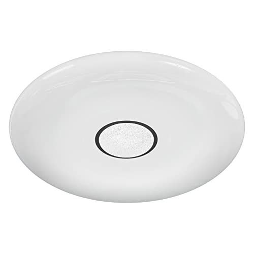 LEDVANCE Smarte LED Wand-und Deckenleuchte für Innen mit WiFi Technologie, Lichtfarbe änderbar (3000K-6500K), Weiss, 510mm, Kompatibel mit Google und Alexa Voice Control, SMART+ WIFI ORBIS KITE von Ledvance