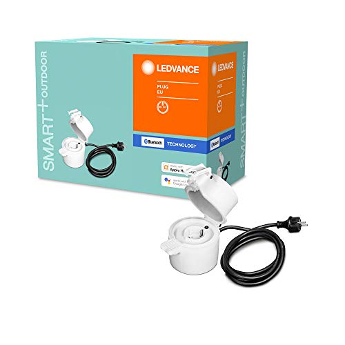 LEDVANCE Smarte Steckdose für Aussen mit Bluetooth Technologie, integriert konventionelle Geräte in Ihr Smart Home, Kompatibel mit Alexa und Google Voice Control, IP44, SMART+ BT Outdoor PLUG,8er-Pack LEDVANCE Smarte Steckdose für Aussen mit Bluetooth Technologie, integriert konventionelle Geräte in Ihr Smart Home, Kompatibel mit Alexa und Google Voice Control, IP44, SMART+ BT Outdoor PLUG,8er-Pack von Ledvance