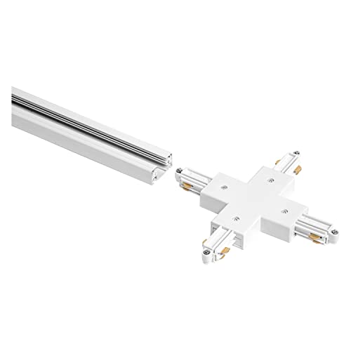 LEDVANCE TRACKLIGHT optionaler Kreuzverbinder, weiß, für die Verbindung von vier Stromschienen, die sich in einem Punkt treffen, modernes, loftartiges Design, für unterschiedliche Anordnungen LEDVANCE TRACKLIGHT optionaler Kreuzverbinder, weiß, für die Verbindung von vier Stromschienen, die sich in einem Punkt treffen, modernes, loftartiges Design, für unterschiedliche Anordnungen von LEDVANCE