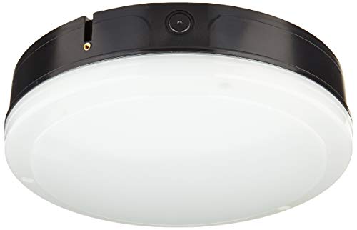 LEDVANCE Wand- und Deckenleuchte LED: für Decke/Wand, SURFACE BULKHEAD 250 SENSOR, 9,26 W, 220…240 V, Ausstrahlungswinkel: 120, Warm White, 3000 K, Gehäusematerial: Polycarbonat (PC), IP65, 1-er-Pack von Ledvance